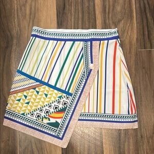 Fashion Nova Multicolor Striped Mini Skirt
